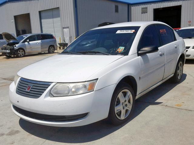1G8AJ55F17Z139789 - 2007 SATURN ION LEVEL WHITE photo 2