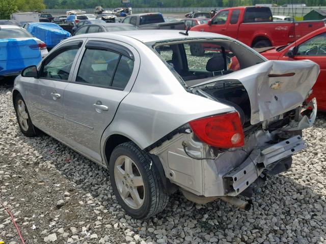 1G1AF5F56A7121328 - 2010 CHEVROLET COBALT 2LT SILVER photo 3