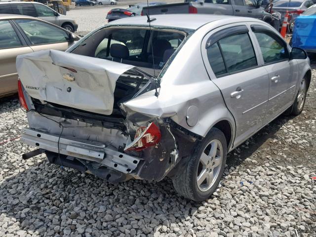 1G1AF5F56A7121328 - 2010 CHEVROLET COBALT 2LT SILVER photo 4