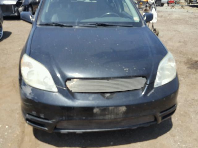 2T1KR32E24C256550 - 2004 TOYOTA COROLLA MA BLACK photo 9