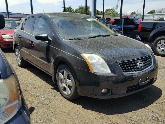 3N1AB61EX8L618813 - 2008 NISSAN SENTRA 2.0 BLACK photo 1