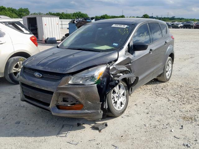 1FMCU0F70FUC78514 - 2015 FORD ESCAPE S CHARCOAL photo 2