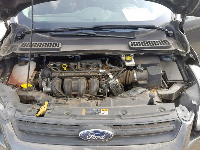 1FMCU0F70FUC78514 - 2015 FORD ESCAPE S CHARCOAL photo 7