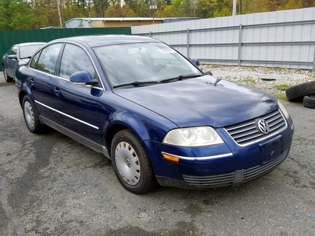 WVWME63B35P026707 - 2005 VOLKSWAGEN PASSAT GL BLUE photo 1