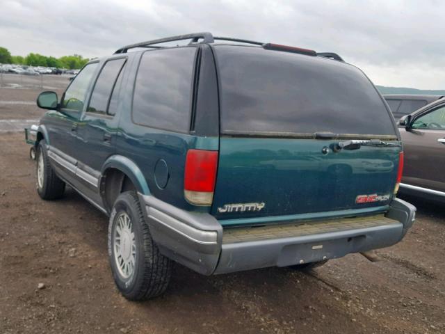 1GKDT13W9V2506277 - 1997 GMC JIMMY GREEN photo 3