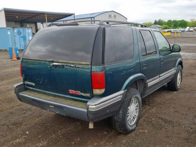 1GKDT13W9V2506277 - 1997 GMC JIMMY GREEN photo 4