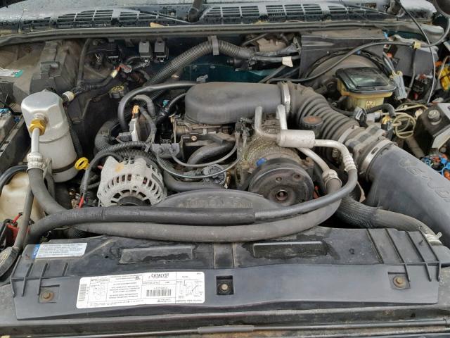 1GKDT13W9V2506277 - 1997 GMC JIMMY GREEN photo 7