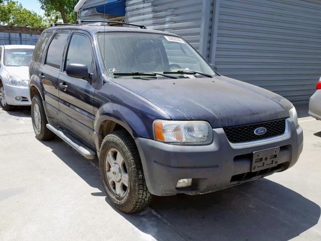 1FMCU93133KD19035 - 2003 FORD ESCAPE XLT BLUE photo 1