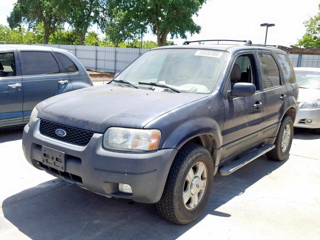 1FMCU93133KD19035 - 2003 FORD ESCAPE XLT BLUE photo 2