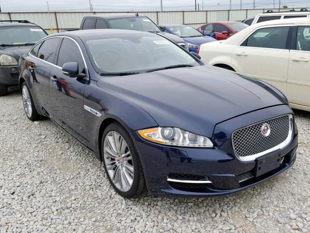 SAJWA2GTXEMV60676 - 2014 JAGUAR XJL SUPERC BLUE photo 1