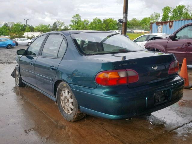 1G1NE52M6V6162541 - 1997 CHEVROLET MALIBU LS GREEN photo 3