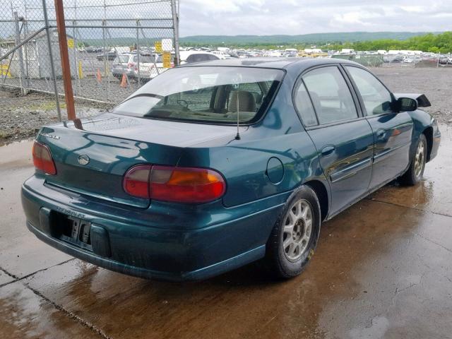 1G1NE52M6V6162541 - 1997 CHEVROLET MALIBU LS GREEN photo 4