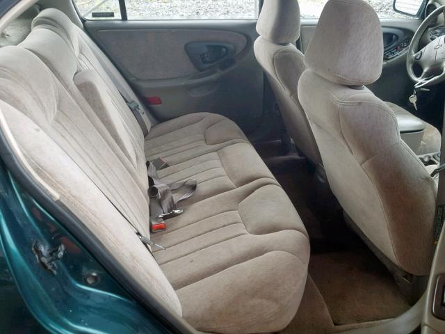 1G1NE52M6V6162541 - 1997 CHEVROLET MALIBU LS GREEN photo 6