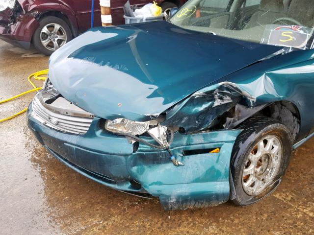 1G1NE52M6V6162541 - 1997 CHEVROLET MALIBU LS GREEN photo 9