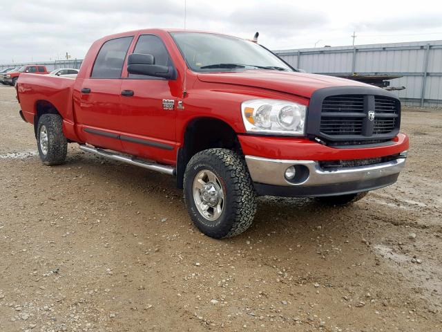 3D7KS29A48G177139 - 2008 DODGE RAM 2500 RED photo 1