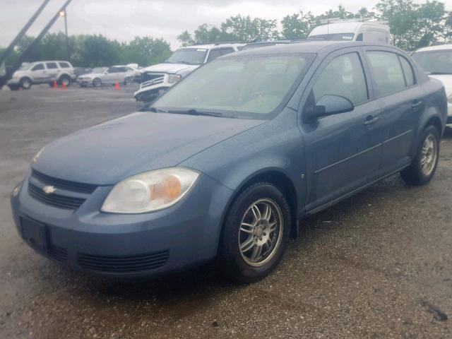 1G1AL55F367680698 - 2006 CHEVROLET COBALT LT BLUE photo 2