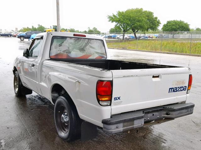 4F4YR12CXYTM35504 - 2000 MAZDA B2500 WHITE photo 3