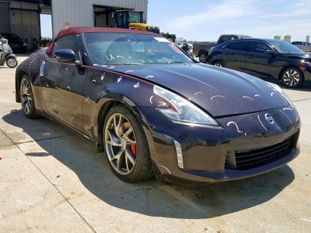 JN1AZ4FH9EM620847 - 2014 NISSAN 370Z BASE MAROON photo 1