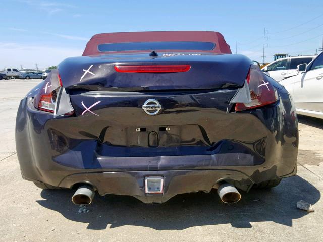 JN1AZ4FH9EM620847 - 2014 NISSAN 370Z BASE MAROON photo 6