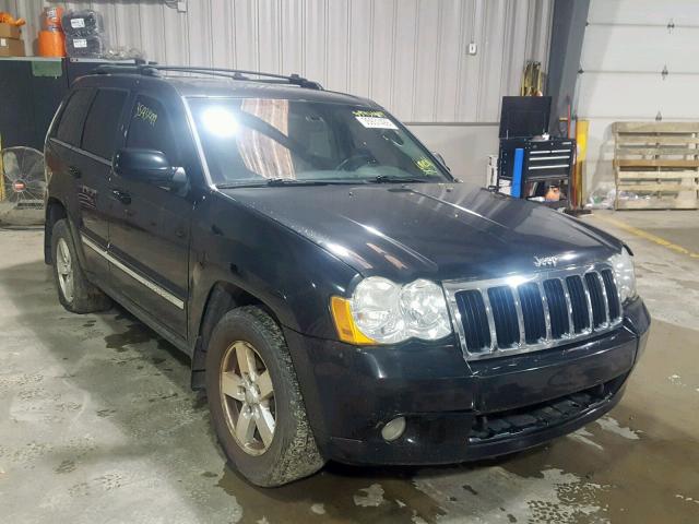 1J8HR58T09C516156 - 2009 JEEP GRAND CHER BLACK photo 1