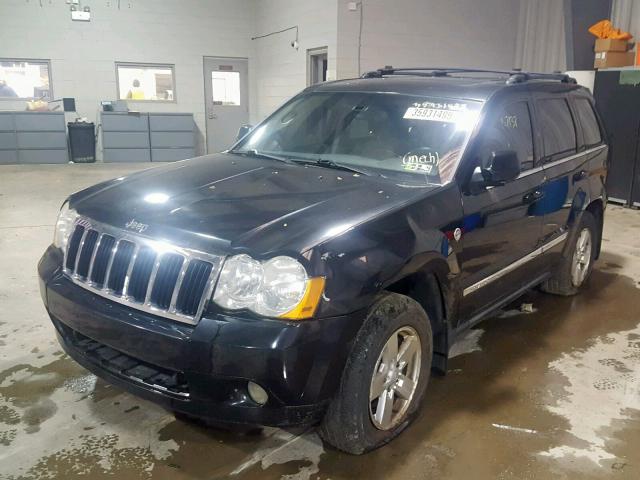 1J8HR58T09C516156 - 2009 JEEP GRAND CHER BLACK photo 2