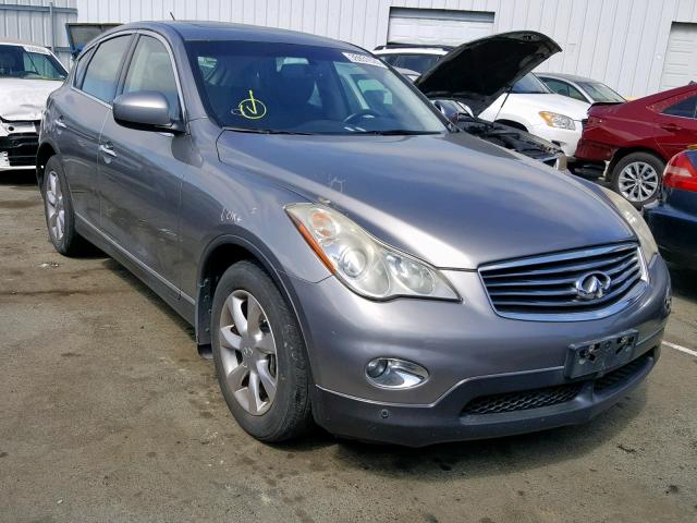 JNKAJ09E28M301131 - 2008 INFINITI EX35 BASE GRAY photo 1