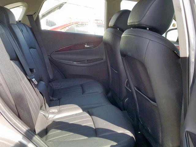 JNKAJ09E28M301131 - 2008 INFINITI EX35 BASE GRAY photo 6