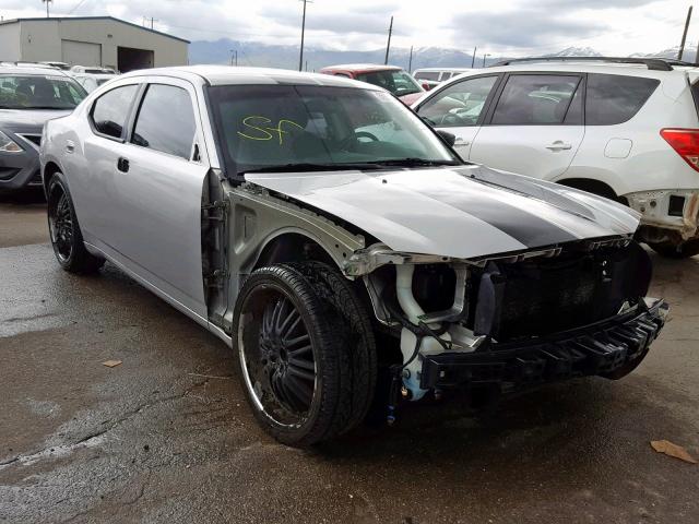 2B3KA43V49H617688 - 2009 DODGE CHARGER SILVER photo 1