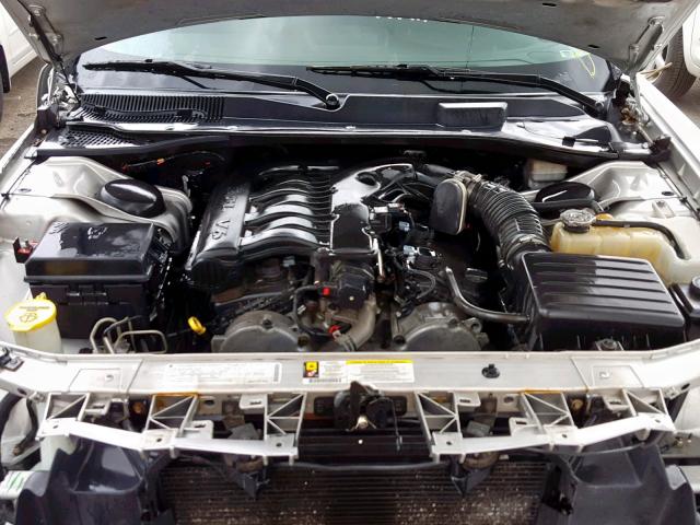 2B3KA43V49H617688 - 2009 DODGE CHARGER SILVER photo 7