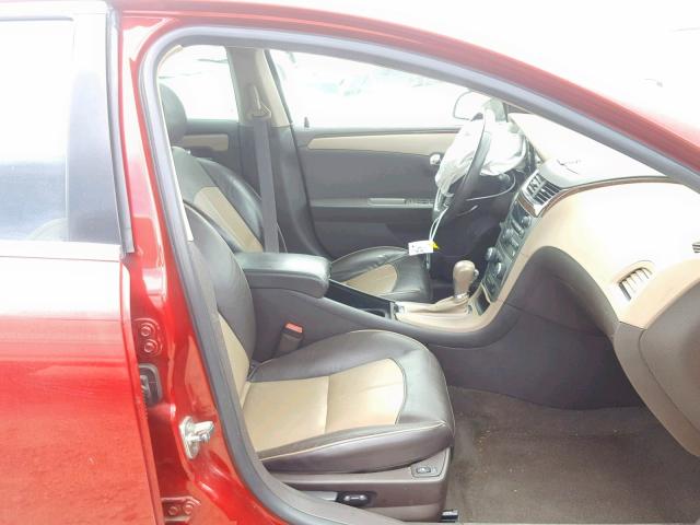 1G1ZE5E00CF265249 - 2012 CHEVROLET MALIBU LTZ 红色 照片 5