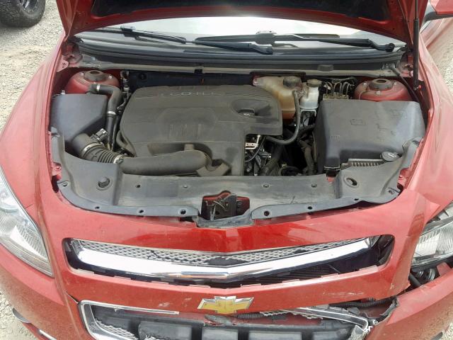 1G1ZE5E00CF265249 - 2012 CHEVROLET MALIBU LTZ 红色 照片 7