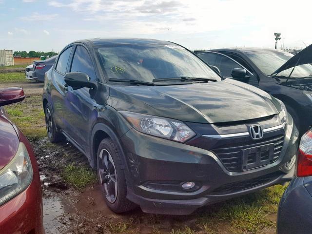 3CZRU5H56JG704171 - 2018 HONDA HR-V EX GREEN photo 1