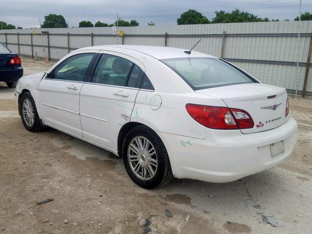 1C3LC56KX7N532660 - 2007 CHRYSLER SEBRING TO WHITE photo 3