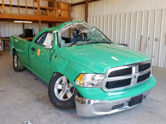 3C6JR6DG2KG505841 - 2019 RAM 1500 CLASS GREEN photo 1