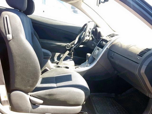 JTKDE177X50016315 - 2005 TOYOTA SCION TC შავი ფოტო 5