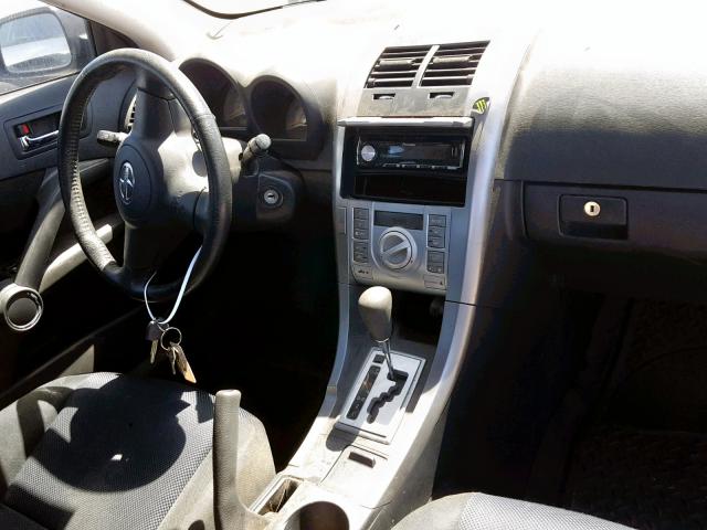 JTKDE177X50016315 - 2005 TOYOTA SCION TC შავი ფოტო 9