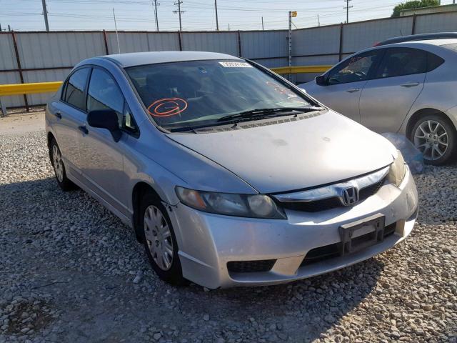 2HGFA16399H325867 - 2009 HONDA CIVIC VP SILVER photo 1