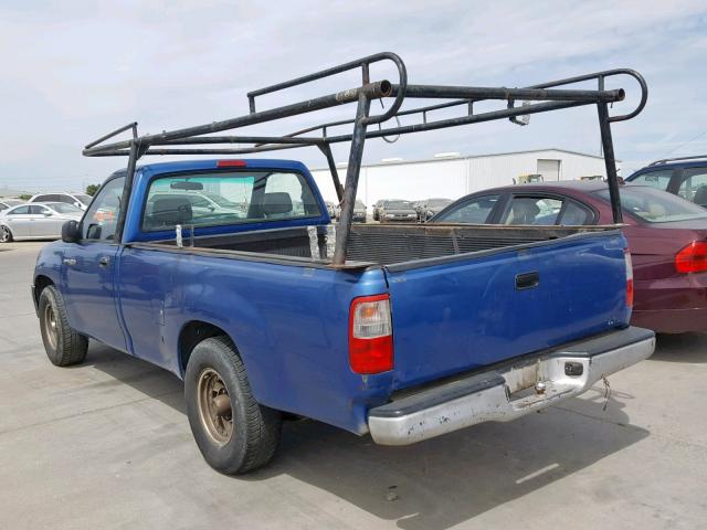 JT4UD10D6S0008461 - 1995 TOYOTA T100 BLUE photo 3