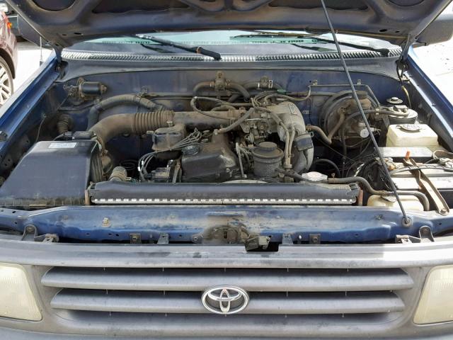 JT4UD10D6S0008461 - 1995 TOYOTA T100 BLUE photo 7