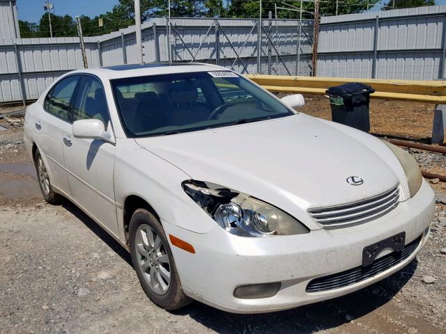 JTHBF30G636004575 - 2003 LEXUS ES 300 WHITE photo 1