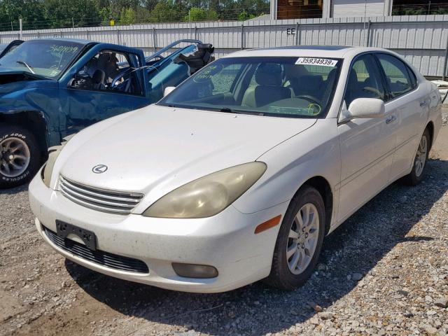 JTHBF30G636004575 - 2003 LEXUS ES 300 WHITE photo 2