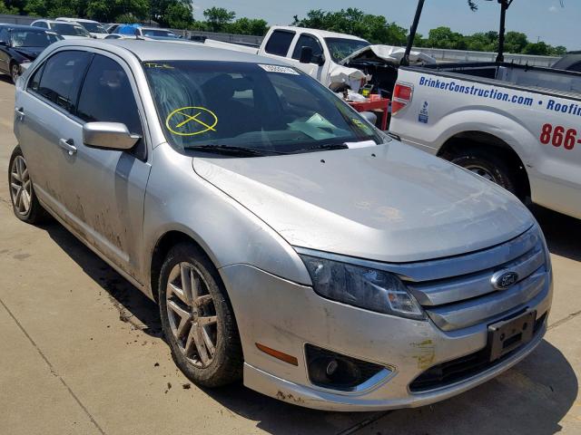 3FAHP0JG2BR186093 - 2011 FORD FUSION SEL SILVER photo 1