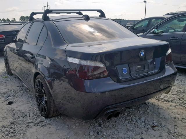 WBANW53538CT51307 - 2008 BMW 550 I BLUE photo 3