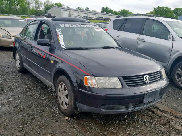 WVWMA63B6XE463224 - 1999 VOLKSWAGEN PASSAT GLS BLACK photo 1