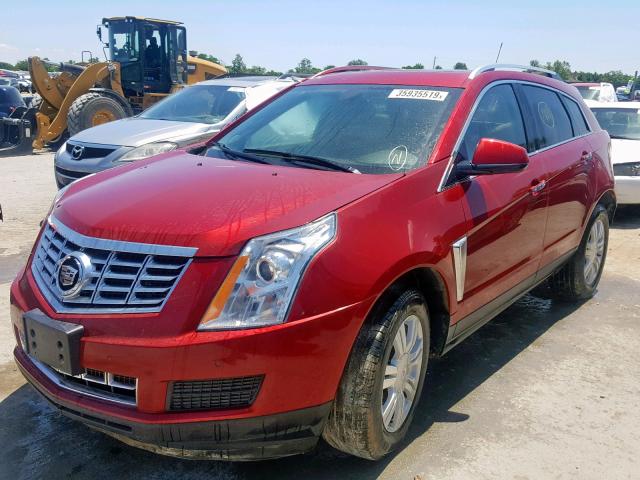 3GYFNBE39GS573115 - 2016 CADILLAC SRX LUXURY MAROON photo 2