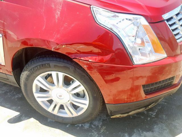 3GYFNBE39GS573115 - 2016 CADILLAC SRX LUXURY MAROON photo 9