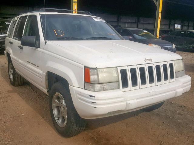 1J4FX78S5TC398162 - 1996 JEEP GRAND CHER WHITE photo 1