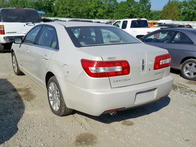 3LNHM26146R665152 - 2006 LINCOLN ZEPHYR GRAY photo 3