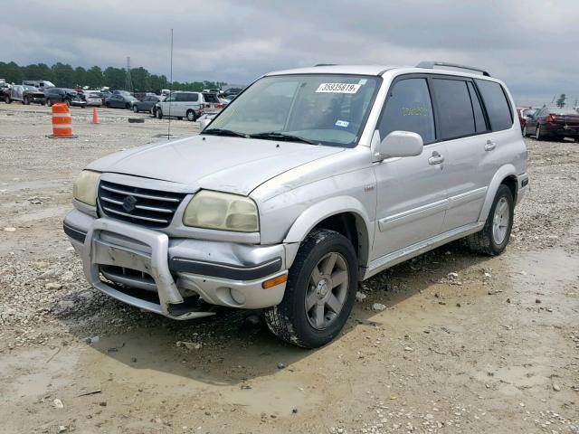 JS3TY92V024102768 - 2002 SUZUKI XL7 PLUS SILVER photo 2