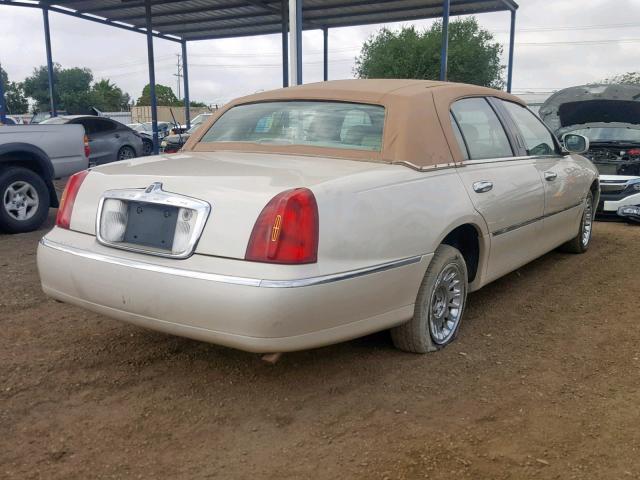 1LNHM85W32Y603804 - 2002 LINCOLN TOWN CAR C BEIGE photo 4